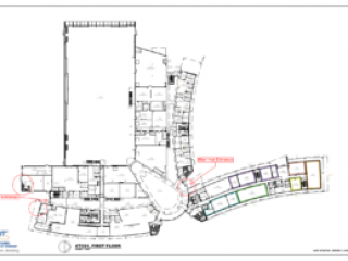 1st Floor Map