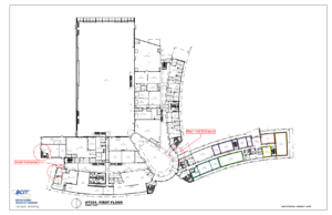 1st Floor Map