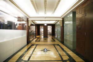 Marine Building Lobby