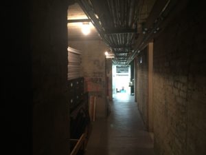basement hallway